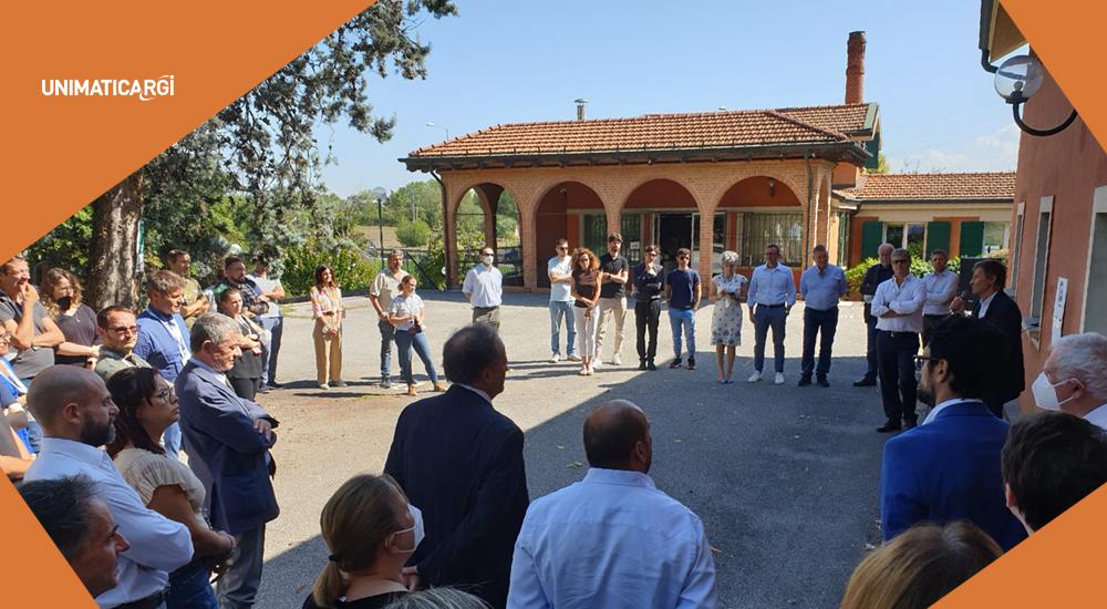 Group CEO Federico Della Casa in Visita a Bologna